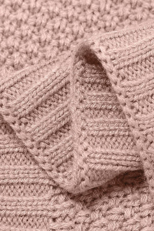 Kız Ve Erkek Bebek Için Triko Örgü Bebek Battaniyesi 85cm X85cm Basics Pudra Pembe - battani.co