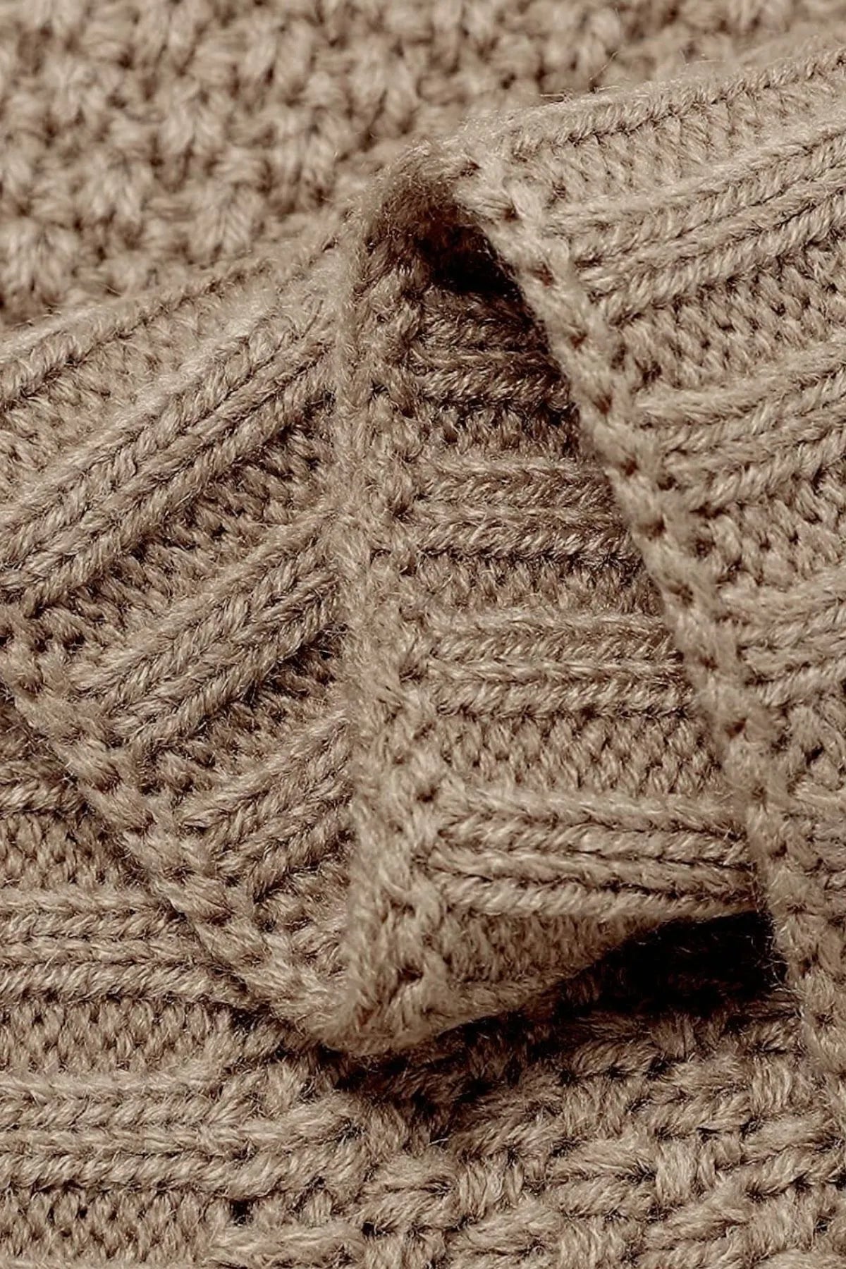 Kız Ve Erkek Bebek Için Örgü Bebek Battaniyesi Basics Kahve - battani.co
