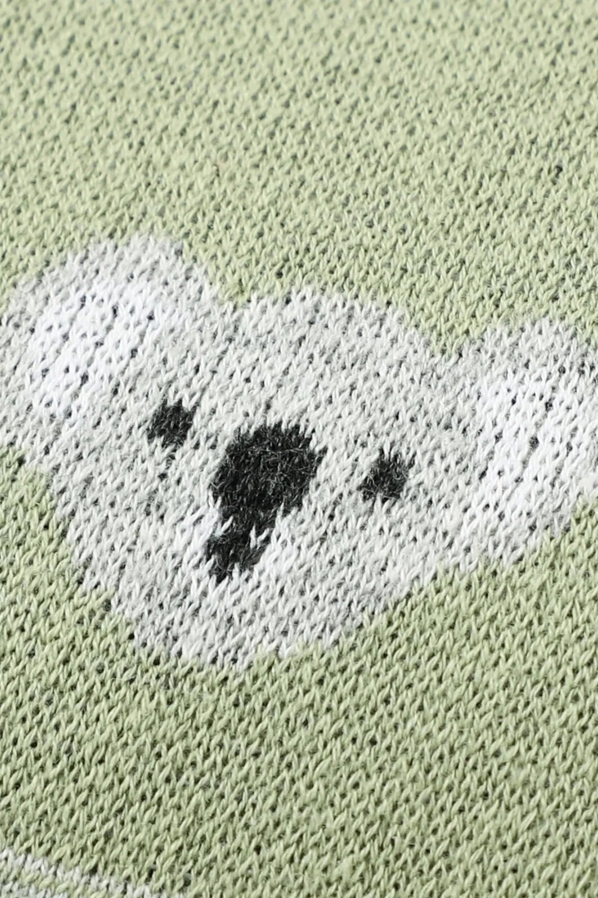 Kız Ve Erkek Bebek Için Örgü Bebek Battaniyesi Koala Yeşil - battani.co