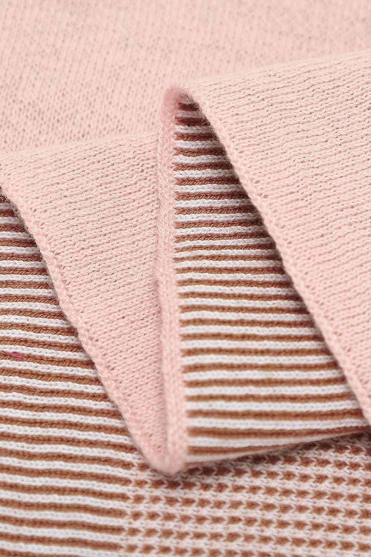 Kız Ve Erkek Bebek Için Örgü Bebek Battaniyesi Mantar Pembe - battani.co