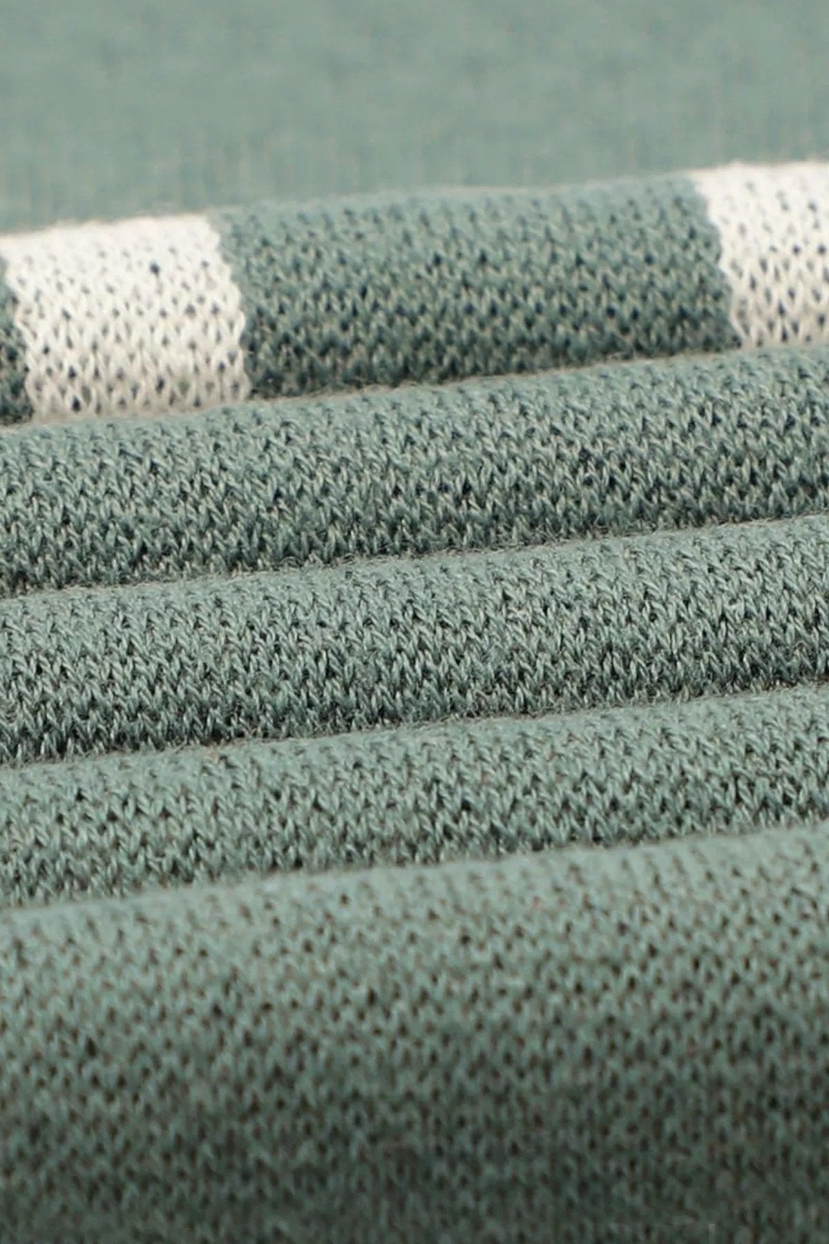 Kız Ve Erkek Bebek Için Örgü Bebek Battaniyesi Minik Ceylan Yeşil - battani.co