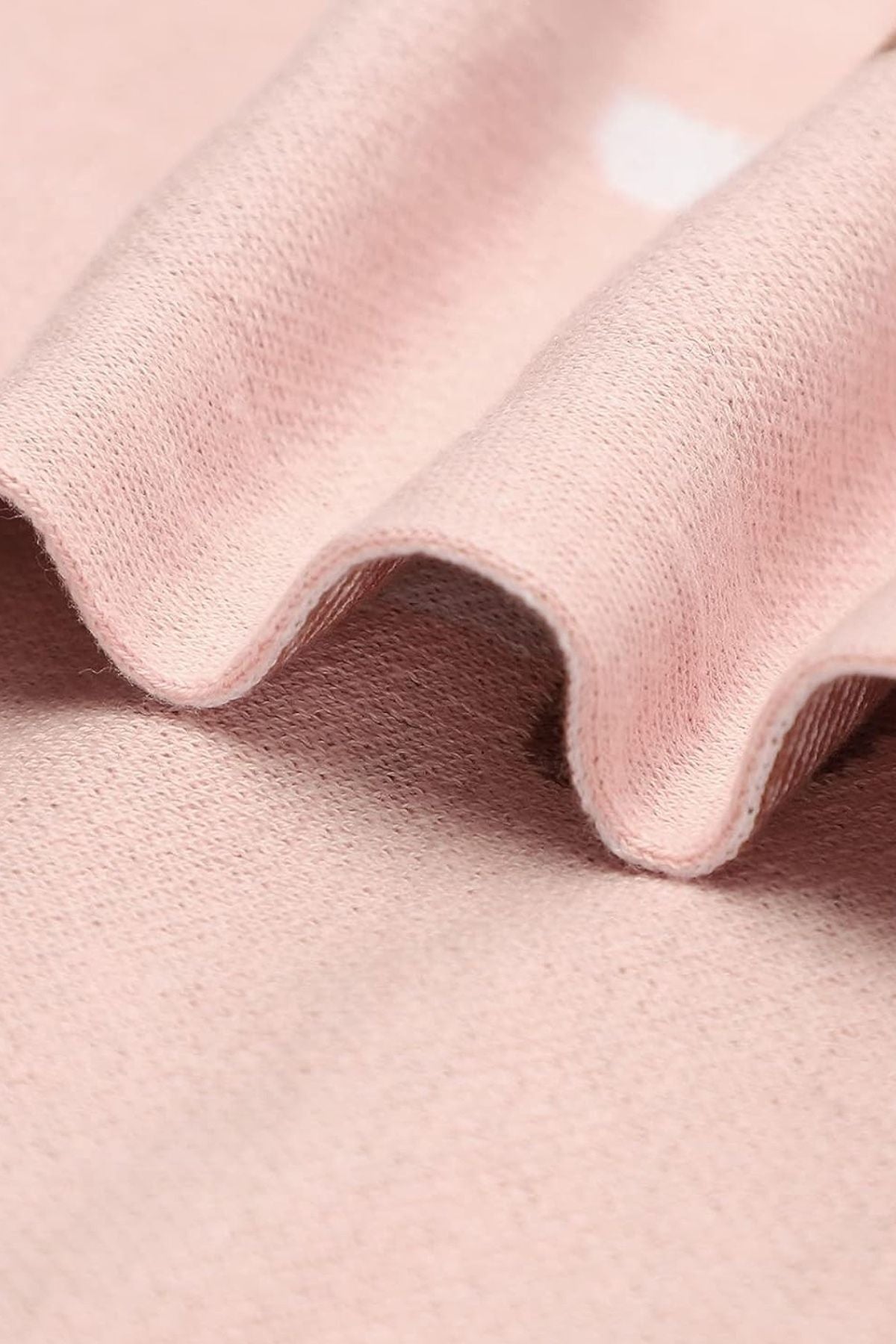 Kız Ve Erkek Bebek Için Desenli Triko Örgü Bebek Battaniyesi 90cm X110cm Minik Mantarlar Pembe - battani.co