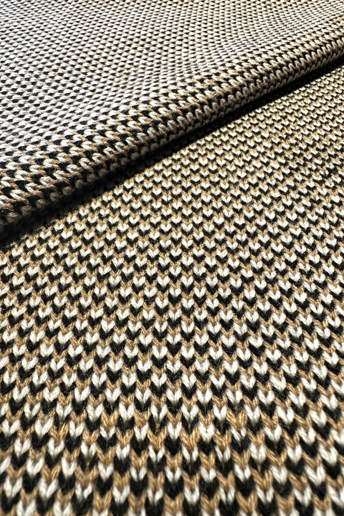 Triko Örgü Bebek Battaniyesi Tedi Ayıcıklı 85x85 Cm Bej - battani.co
