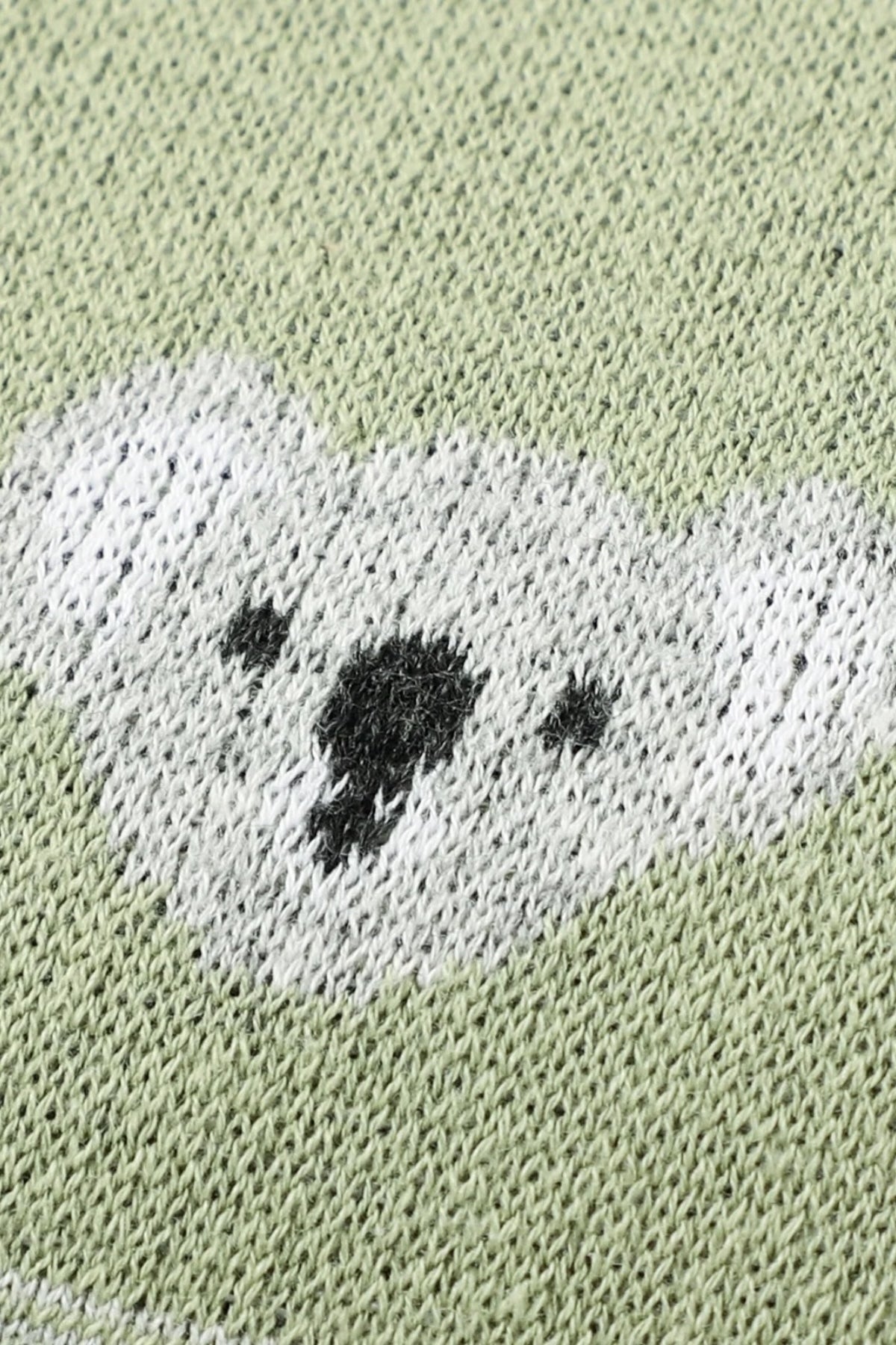 Kız Ve Erkek Bebek Için Triko Örgü Bebek Battaniyesi Mint Koala 90cm X110cm - battani.co