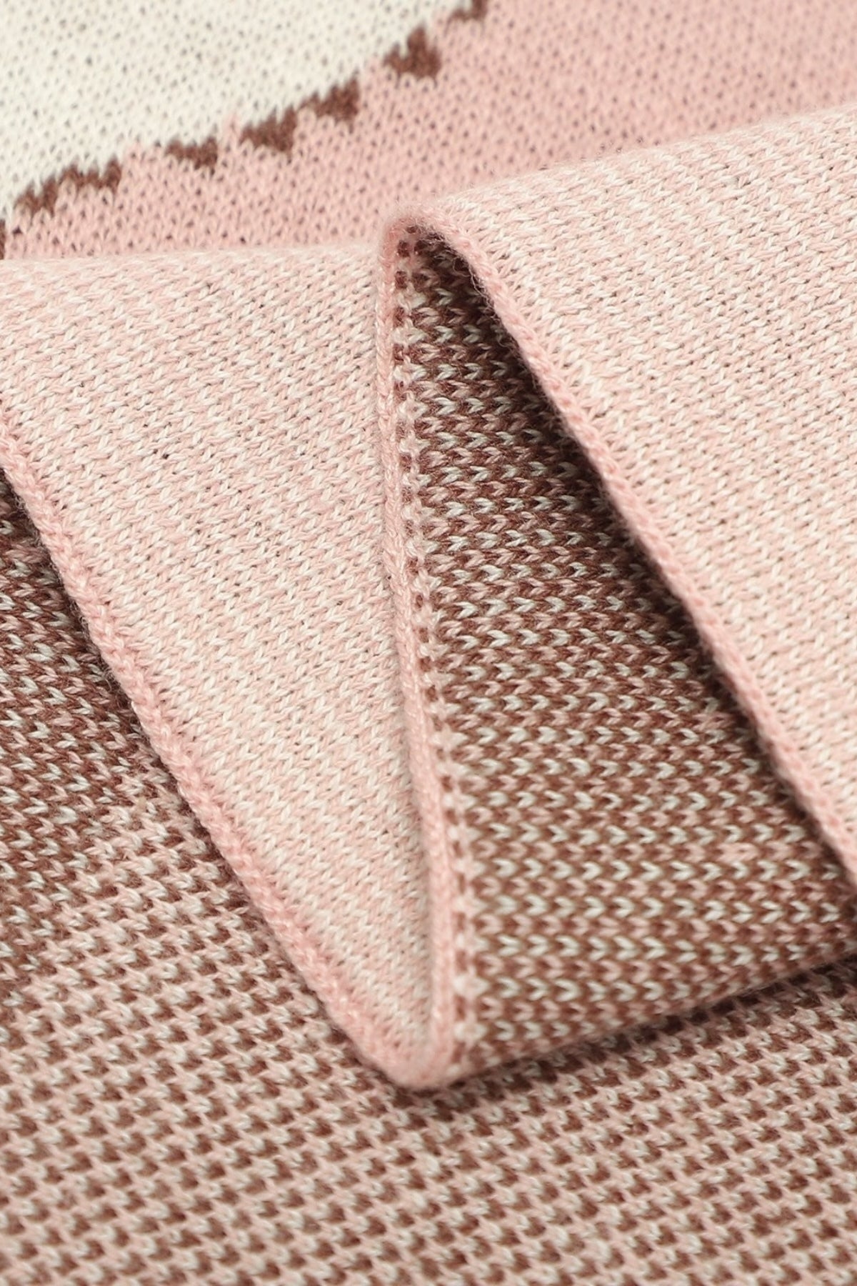 Kız Ve Erkek Bebek Için Triko Örgü Bebek Battaniyesi Pembe Dinazor 90cm X110cm - battani.co